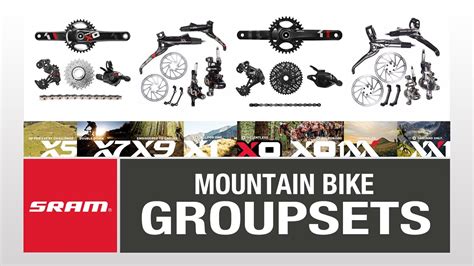 SRAM mountain bike groupset guide - YouTube