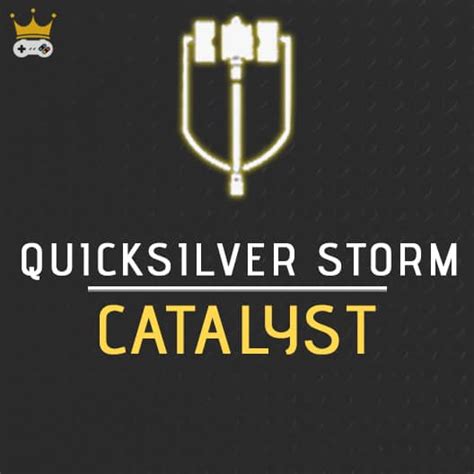 Quicksilver Storm Catalyst : Best Game Boosting Service | Game Boosters