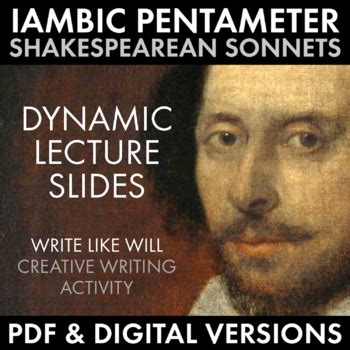 Sonnets, Iambic Pentameter – High-Interest Lecture on Shakespeare’s ...