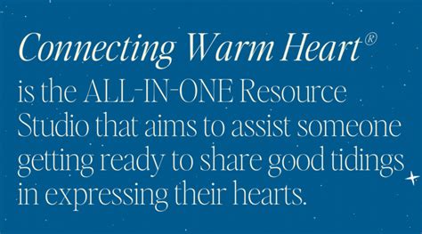 Connecting Warm Heart® | Create Online Scratch Off Cards, Videos and Movies