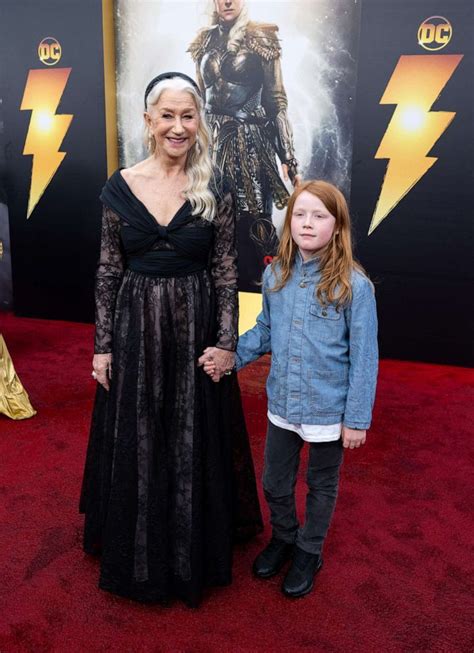 Helen Mirren steps out at 'Shazam! Fury of the Gods' premiere - Good ...