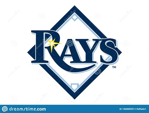 Tampa Bay Rays Logo editorial stock image. Illustration of teams ...