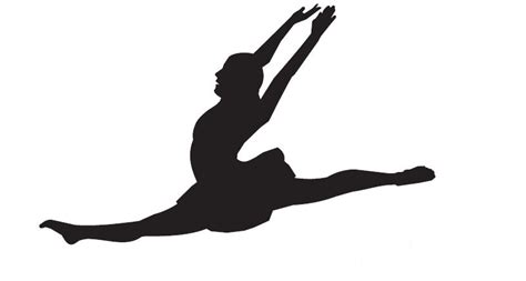 Dance Leap Silhouette at GetDrawings | Free download