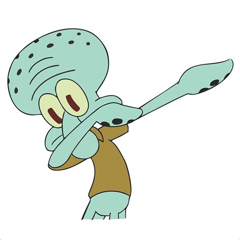 squidward dabbing Blank Template - Imgflip