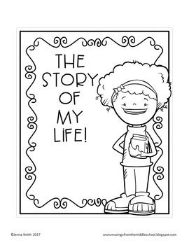 The Story of My Life - Cover Page Templates by Musings from the Middle School