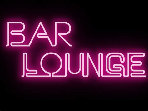 Bar Lounge 3D Glossy Logo by DesignerPanda on Dribbble