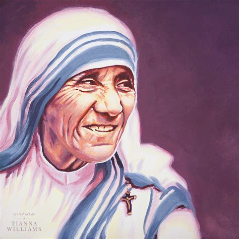 Saint Teresa of Calcutta – Sacred Art by Tianna Williams