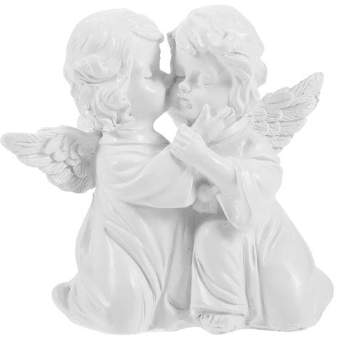 Hugging Angels Statue Child Angels Figurine Statue Angels Resin Statue ...