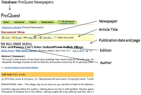 How to Cite a Newspaper in MLA 7 - EasyBib Blog