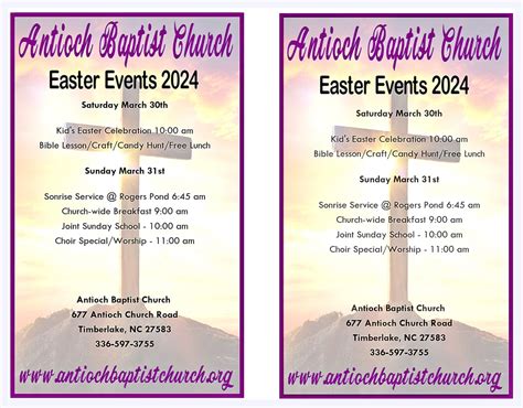 Easter-Events-2024 - Antioch Baptist Church