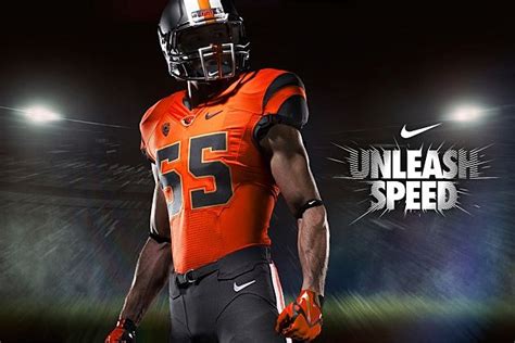 Oregon State University Unveils New Nike Football Uniforms [PHOTOS]