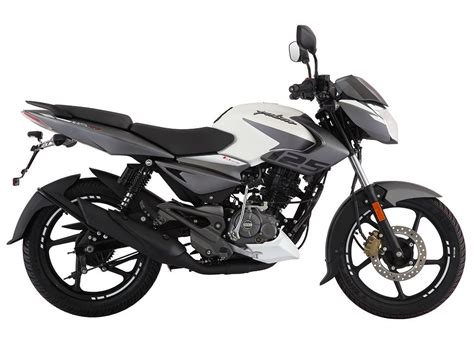 Bajaj Pulsar Ns125 White Press Image Right Side