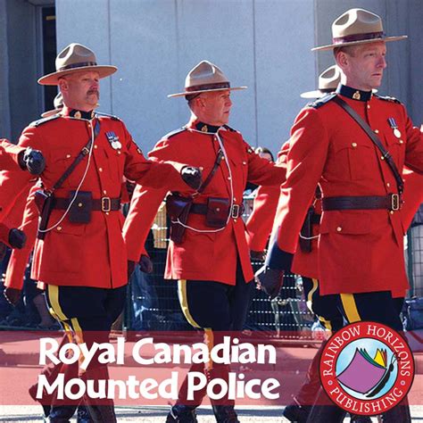 Royal Canadian Mounted Police - Grades 4 to 6 - eBook - Lesson Plan - Rainbow Horizons