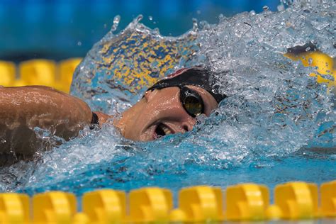 Katie Ledecky Lowers 400 Free Championship Record at World Champs - Swimming World News