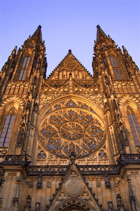 Prague Castle, Czech republic | Cathedral, Cathedral architecture, Gothic architecture