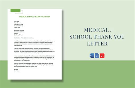 Doctor Thank You Letter in Word, PDF, Google Docs - Download | Template.net