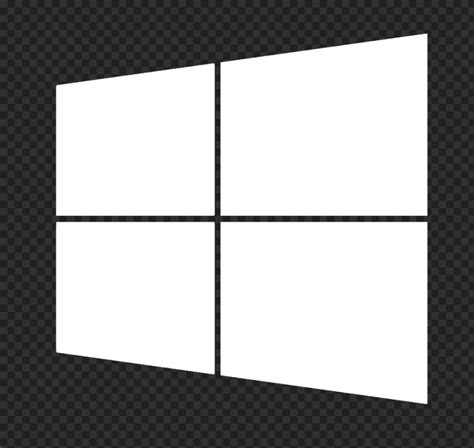 PNG Windows 10 White Logo Icon | Citypng