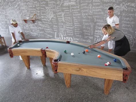 Yes, this Cuba-shaped pool table is art | Diy pool table, Pool table, Pool table top