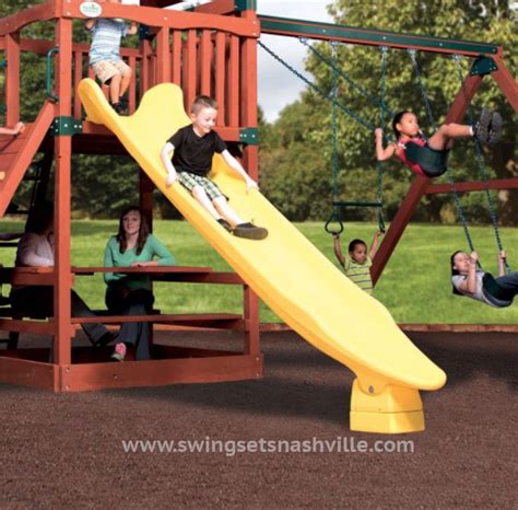 12 Foot Rocket Slide | Swingsets and Playsets Nashville, TN