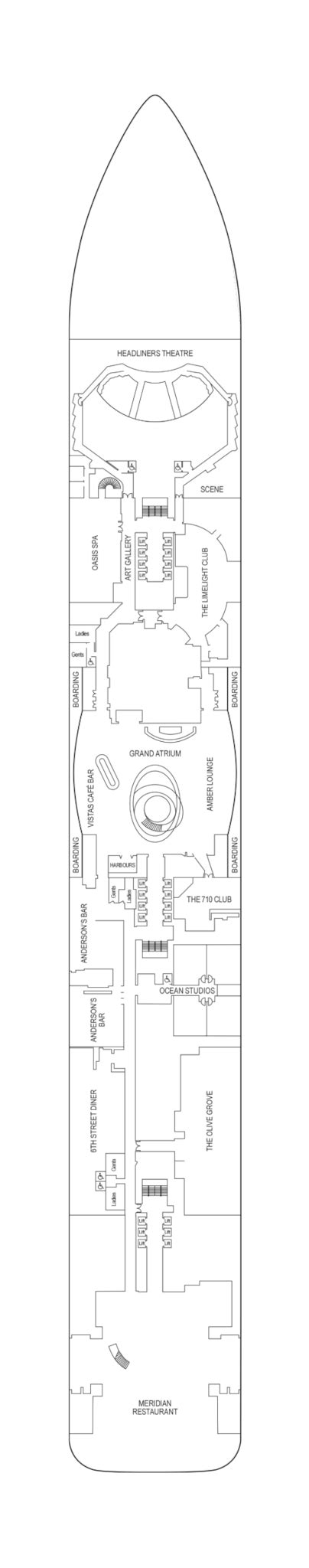 Arvia deck plans - Cruiseline.com