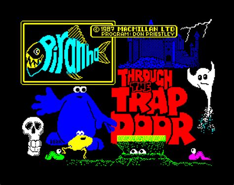 Through the Trap Door - ZX Spectrum Games