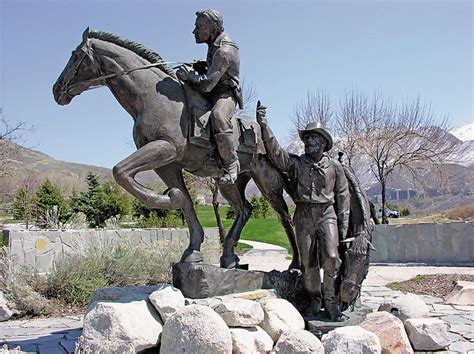 pony express rider statue | Pony Express | Artist: Dr. Avard T ...