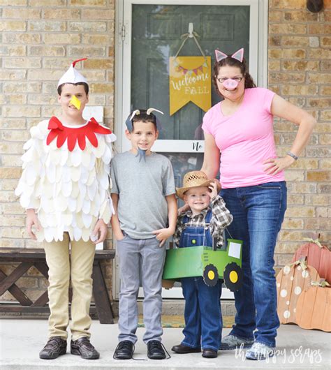 DIY Farmer and Animal Halloween Costumes with the Cricut Maker - The ...