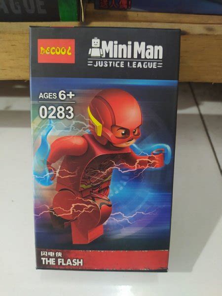 Jual Lego The Flash Justice League Minifigure Brick di Lapak 8CM Toys ...