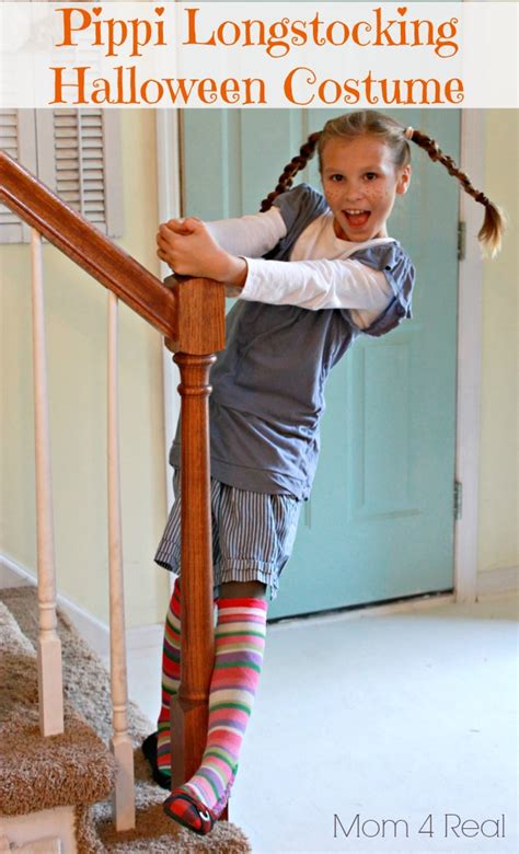 Pippi Longstocking Halloween Costume (Free) - Mom 4 Real