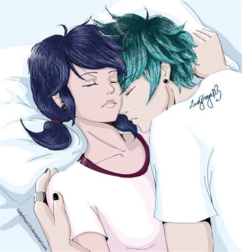 Good Morning Marinette by LadyFreya123 on DeviantArt | Miraculous ladybug anime, Miraculous ...