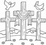 Crosses Coloring Pages sketch template