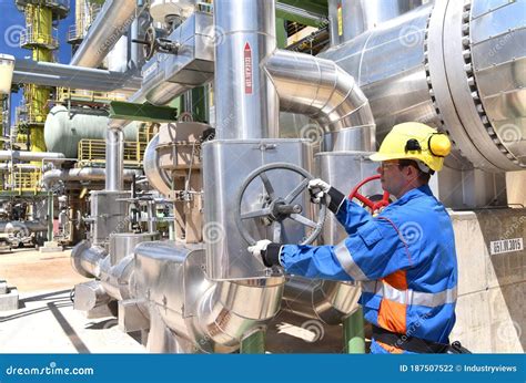 Workers in an Industrial Plant for the Production and Processing of ...