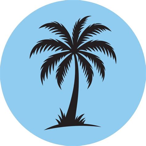 palm tree silhouette illustration 46439536 Vector Art at Vecteezy