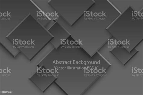 Vector Geometric Abstract Background With Rhombus Shapes Light Blue Color Stock Illustration ...