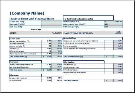 balance sheet example excel — excelxo.com