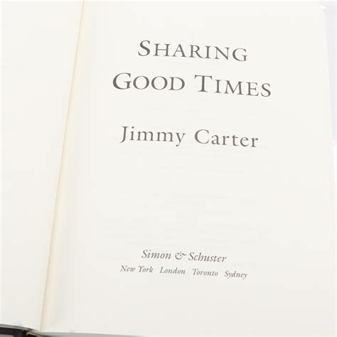 Jimmy Carter Signed Memoirs, Political Pins, and More, Mid-Late 20th ...