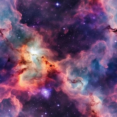 Fox Fur Nebula Wallpaper