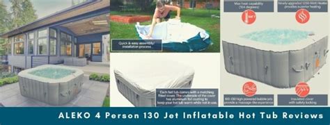 ALEKO 4 Person 130 Jet Inflatable Hot Tub Reviews