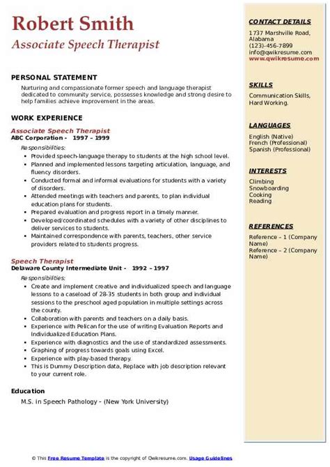 models of service delivery speech and language therapy