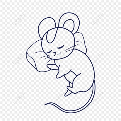 Sleeping Mouse PNG Images With Transparent Background | Free Download ...