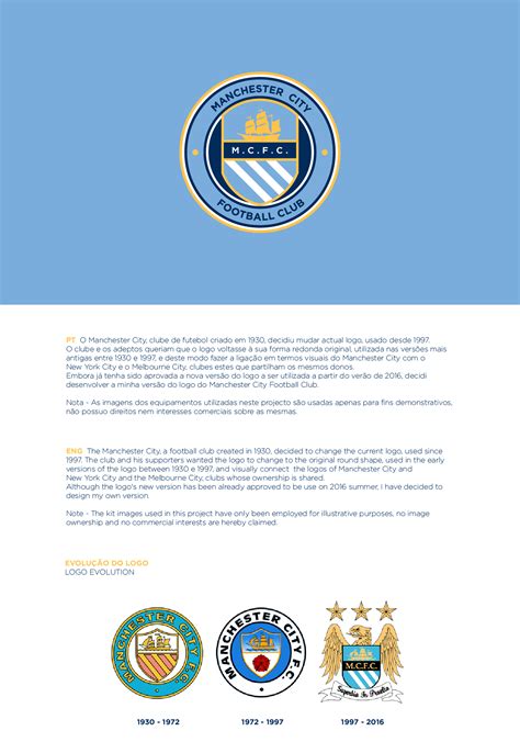 Manchester City Football Club Logo Concept | Behance