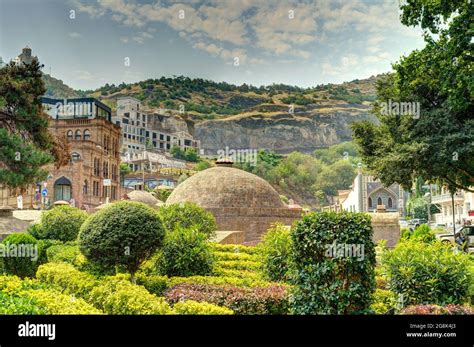 Tbilisi Old Town, HDR Image Stock Photo - Alamy