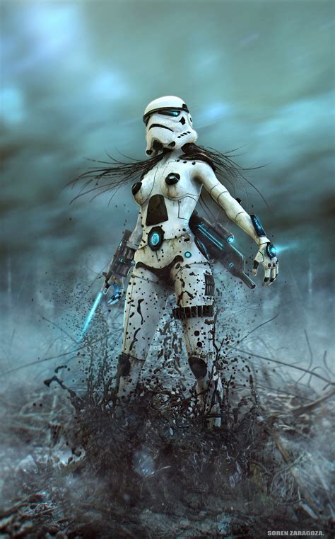 ArtStation - Stormtrooper, Gilberto "Soren" Zaragoza