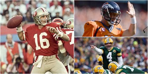 The Best NFL Quarterbacks Of All Time, Ranked