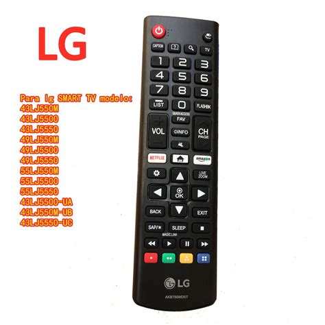 LG smart tv remote control AKB75375604 Wireless Remote control LED HDR ...