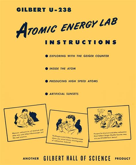 The Gilbert U-238 Atomic Energy Lab Kit for Kids that Came with Actual ...