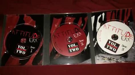 WWE Attitude Era Vol 1 & 2 DVD 3 Disc Sets - YouTube