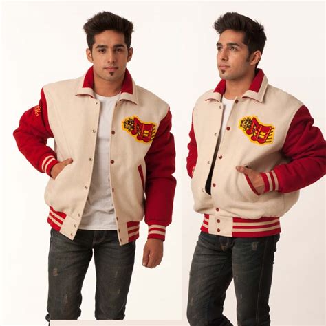 Custom retro varsity jackets