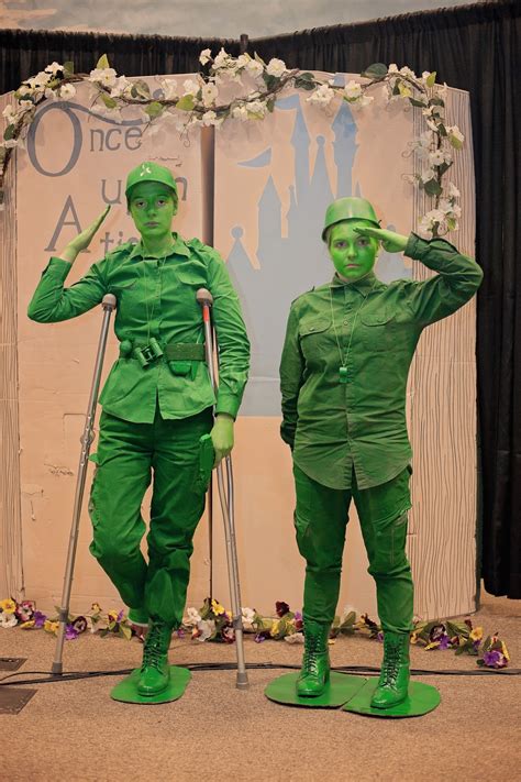 Mens Toy Story Green Army Man Costume - ToyWalls