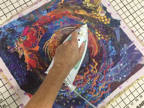 Finishing: Put the Final Touch on Your Fabric Collage Quilt | Susan Carlson Quilts